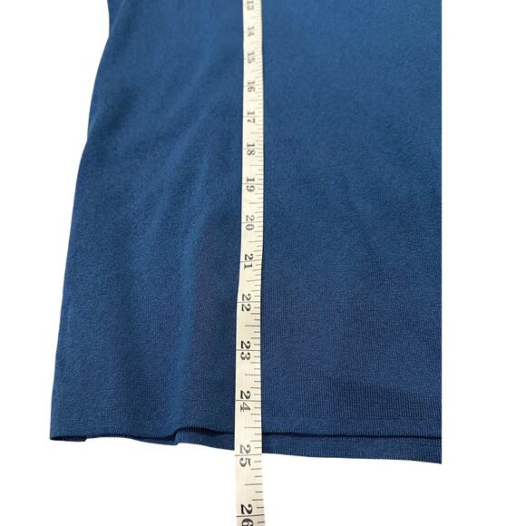 VTG Exclusively Misook Short-Sleeve Knit Top Power Dressing Vintage Workwear - Picture 5 of 7